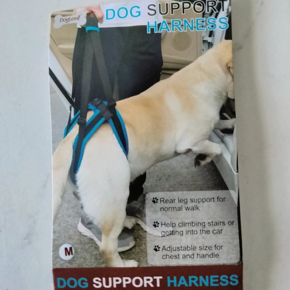 Rear Leg Support For Normal Walk Help Climbing Stairs Getting In Car Size Medium - Picture 1 of 5